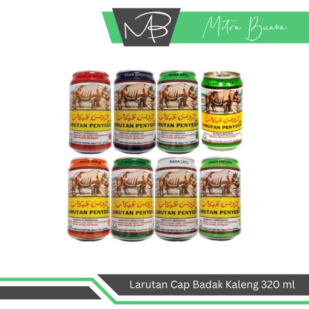 

Larutan Cap Badak Kaleng 320ml All Varian Leci/Jambu/Jeruk/Stroberi - Minuman Penyegar Rasa Buah Original Enak Menyehatkan