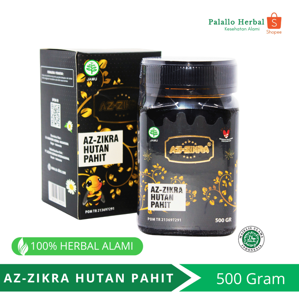 

Madu Az-Zikra Hutan Hitam Pahit | AZ Zikra Hitam 500 gram Azikra Azzikra Kemasan Baru Original