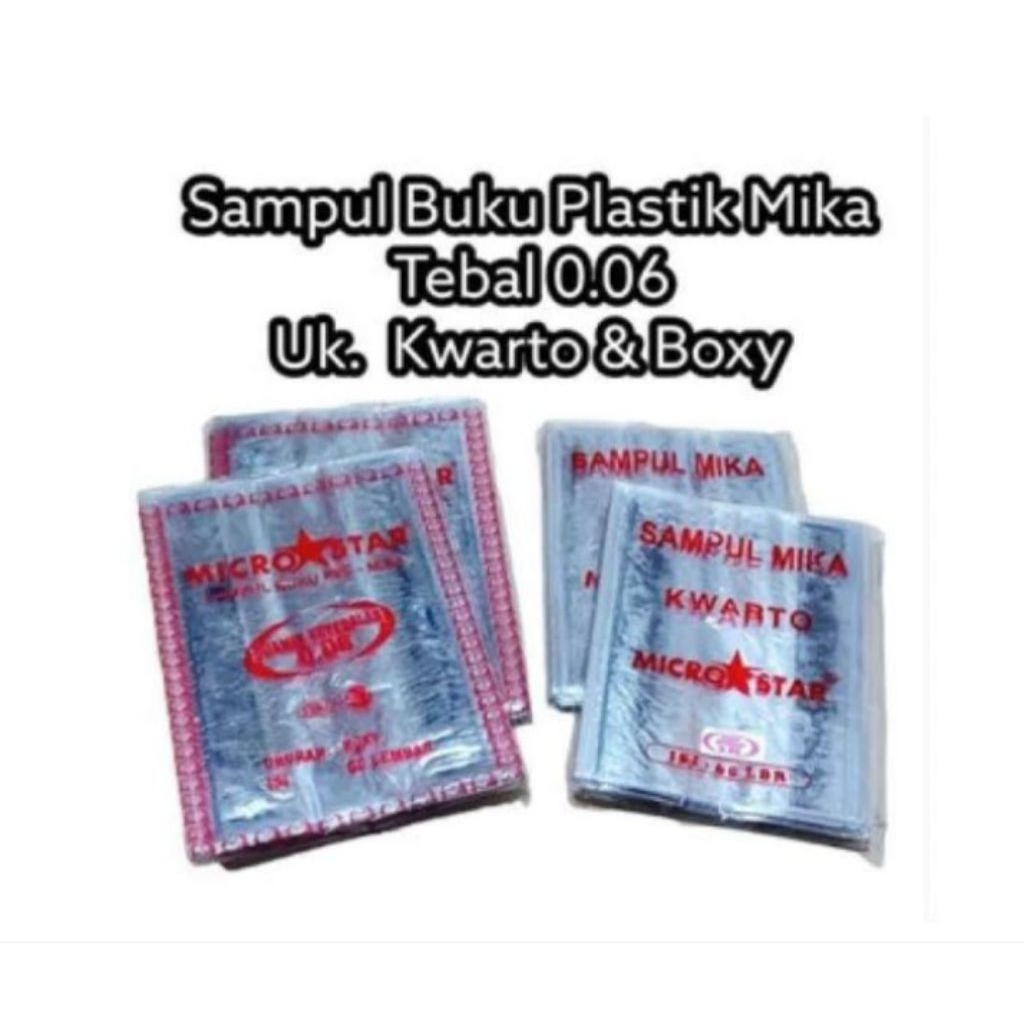 (1 pack)Sampul buku/sampul mika/sampul buku plastik/sampul buku sidu/sampul buku campus/sampul buku 