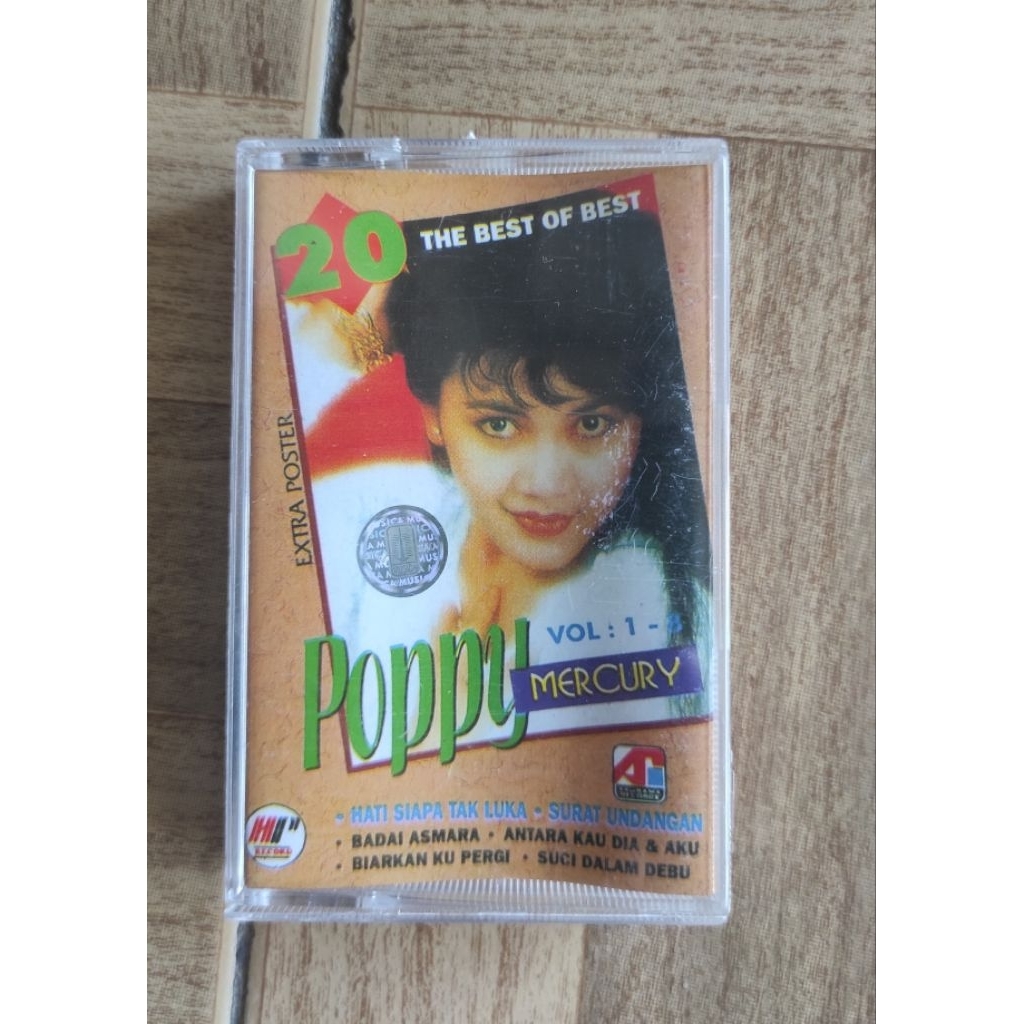 kaset pita 20 the best of POPPY MERCURY "