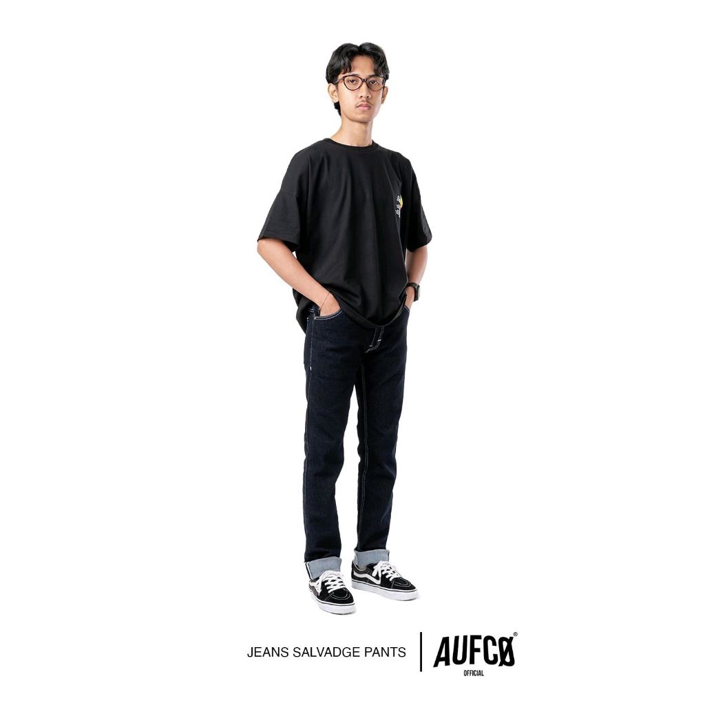 Jeans Selvedge - Denim Slim Fit - Black Garment