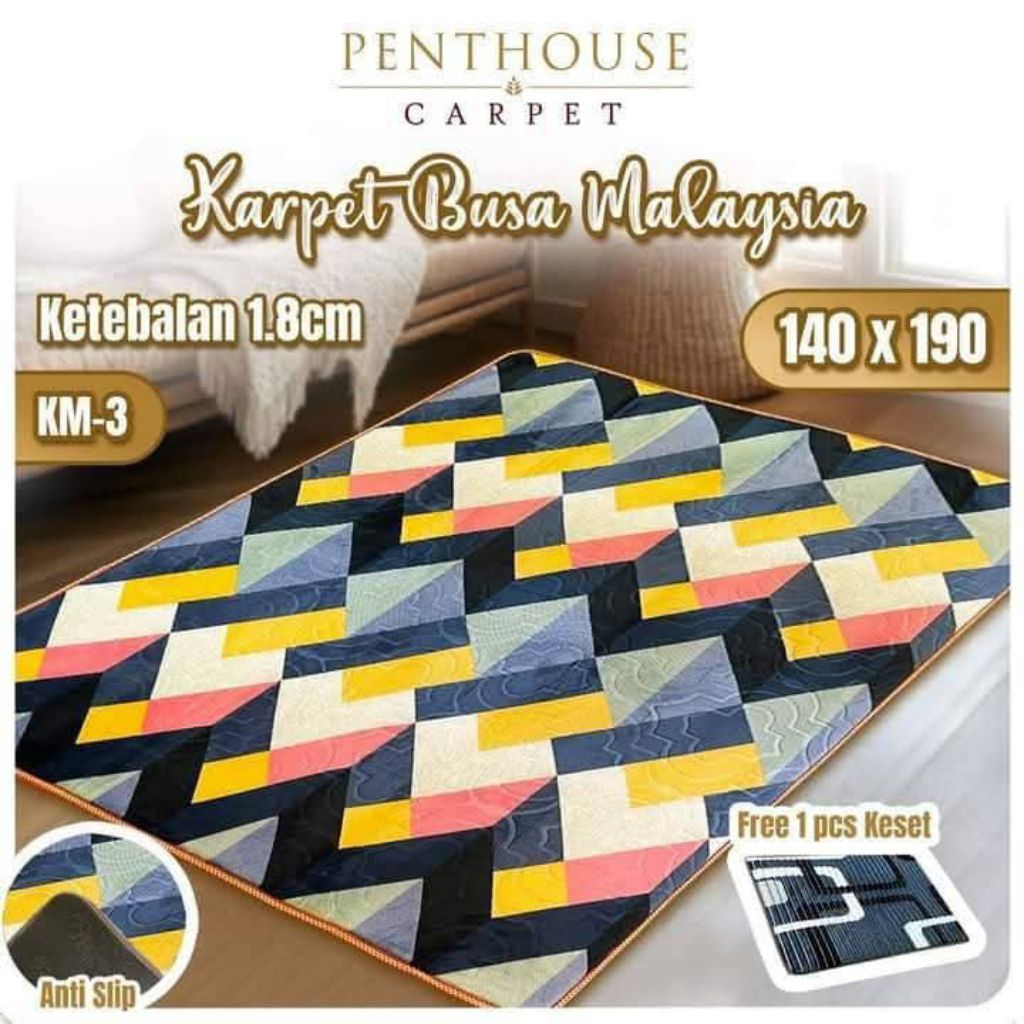 karpet malaysia ukuran140x190