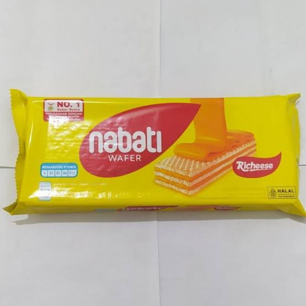 

NABATI WAFER CHEESE CREAM WAFER 110gr | NABATI KEJU MURAH | NABATI KEJU SATUAN