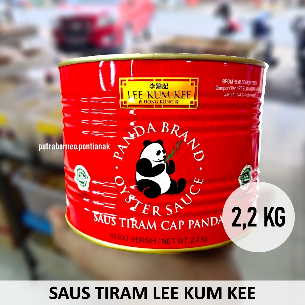

Saus Tiram Lee Kum Kee 2,2kg / Saos Tiram Lee Kum Kee / Saus Tiram Panda / Oyster Sauce