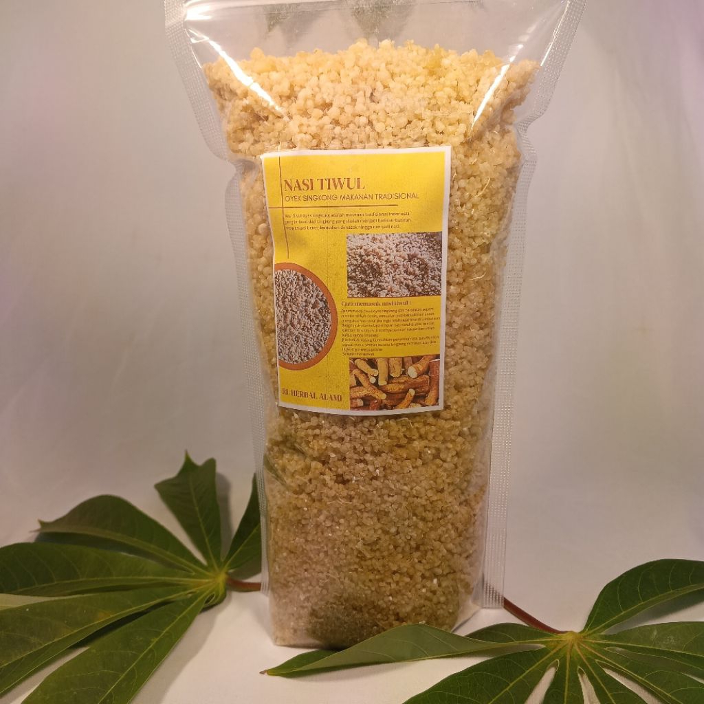 

New packaging Oyek singkong atau nasi tiwul kualitas terbaik - 1 kg