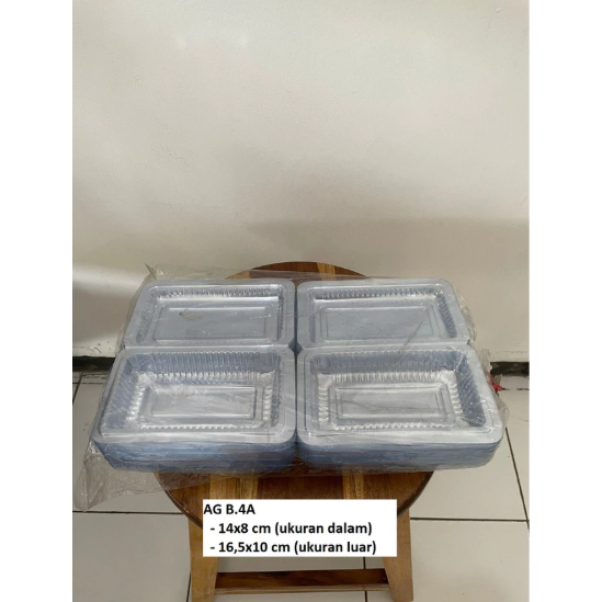 Mika AG B1.A (L), AG B.3A, AG B.4A (wadah/ tempat makanan sekali pakai)