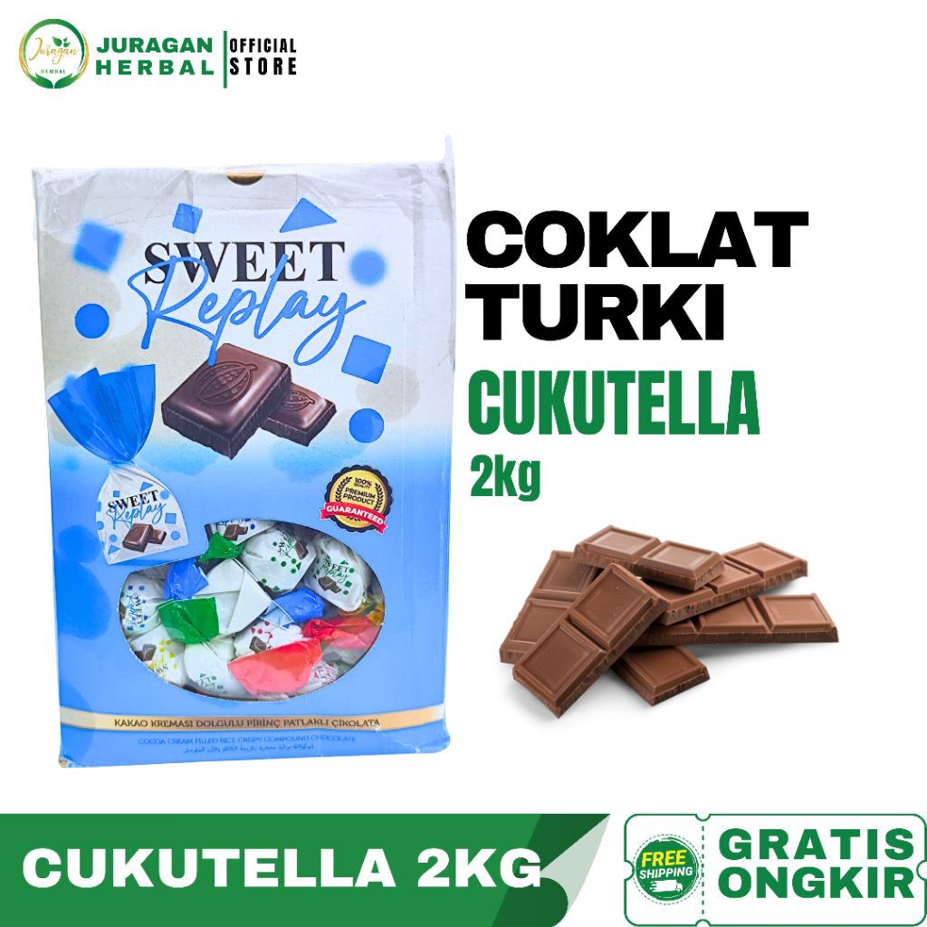 

Coklat Turki Tatlidil Cukutella 2 kg