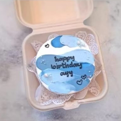 

lunchbox cake / bento cakee / tart cake