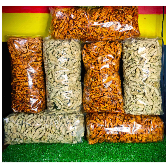 

Basreng Pedas Daun Jeruk 1kg - Rempah Alami Kriuk Gurih Enak