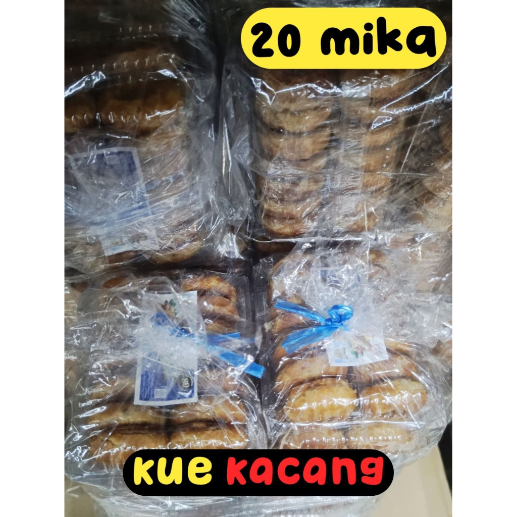 

1ball isi 20 mika kue kacang premium khas Kediri, 1 mika isi 14 pcs, rasa mantull nagih ✓