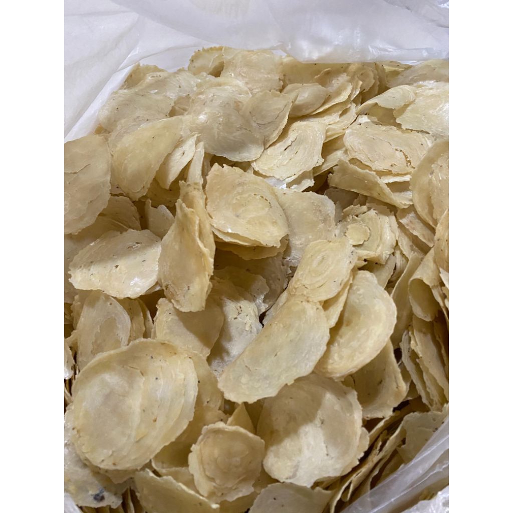 

keripik emping melinjo mentah ,gurih 3kg