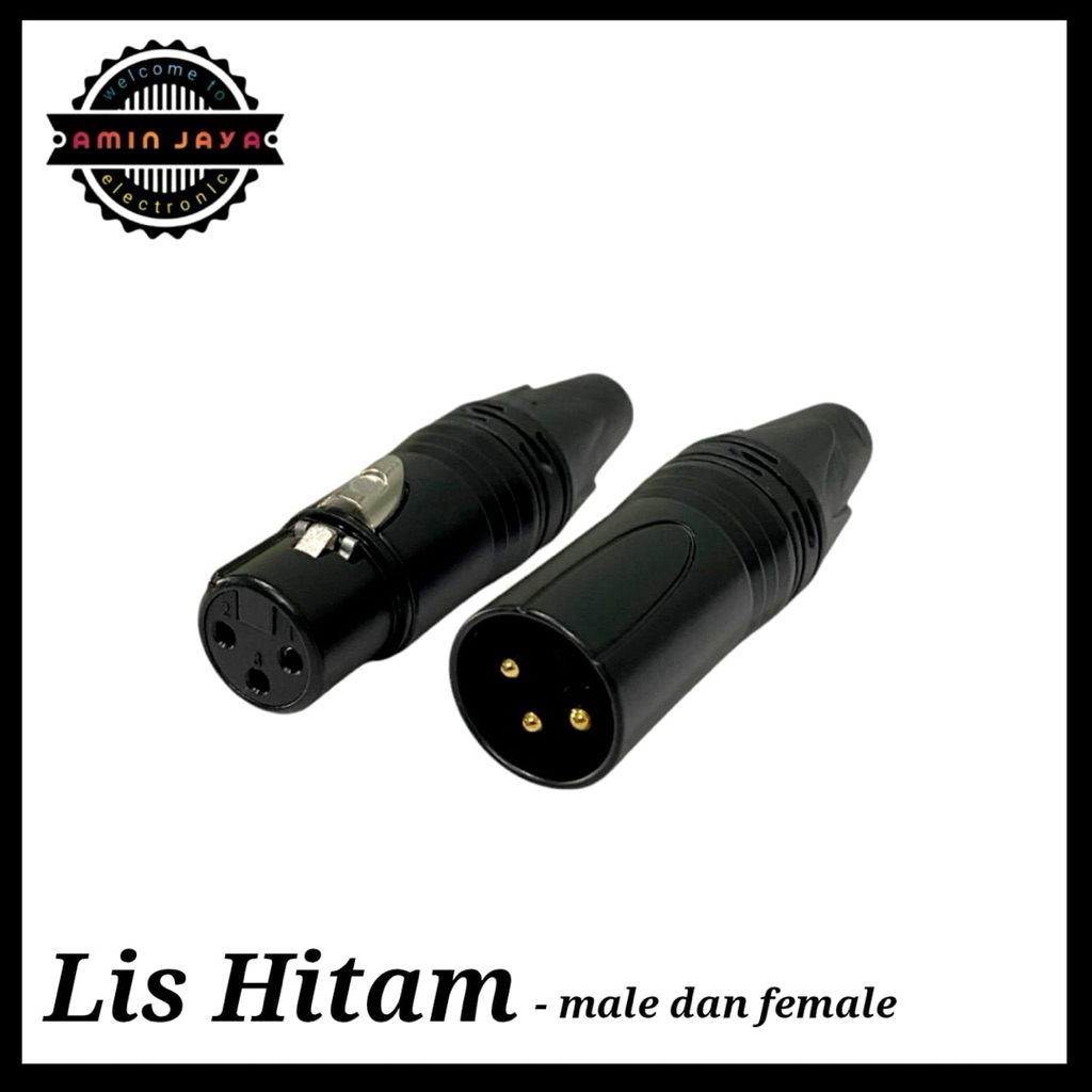 Jack xlr sepasang dan satuan