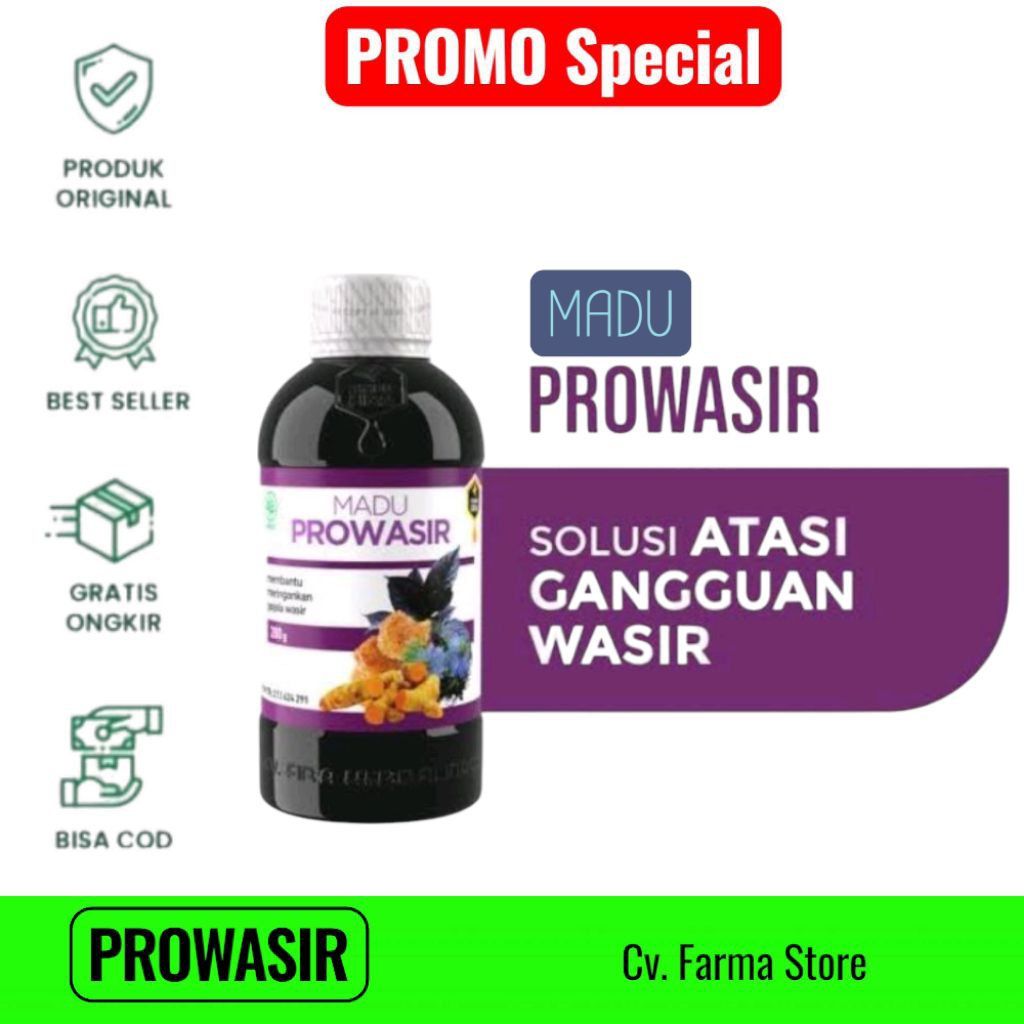 MADU PROWASIR OBAT HERBAL WASIR AMBEIEN