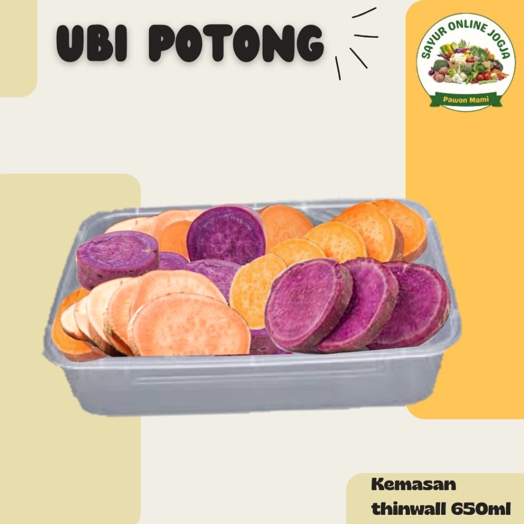 

Ubi potong - PAWON MAMI SAYUR ONLINE JOGJA