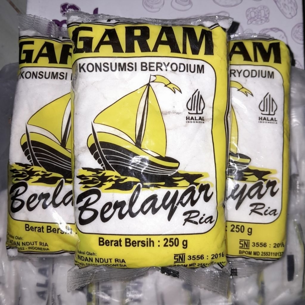 

[6Pcs]GaramBeryodiumCapBERLAYARria250grMurahMeriah