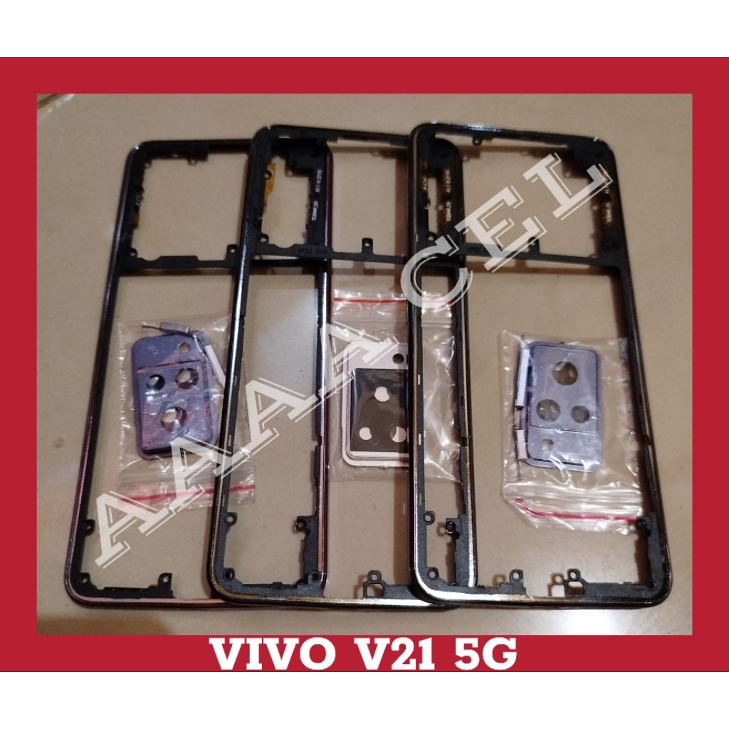 BEZEL ATAU MIDLE ATAU TULANG TENGAH+RING VIVO V21 5G