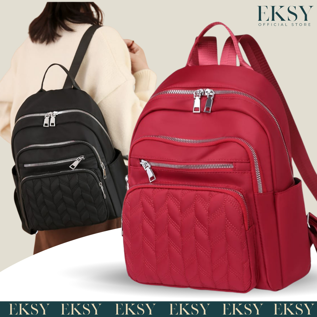 EKSY - NEW Tas Ransel wanita LGhost MK002 Tas Ransel Wanita Backpack Trendy Korea Style Cewek