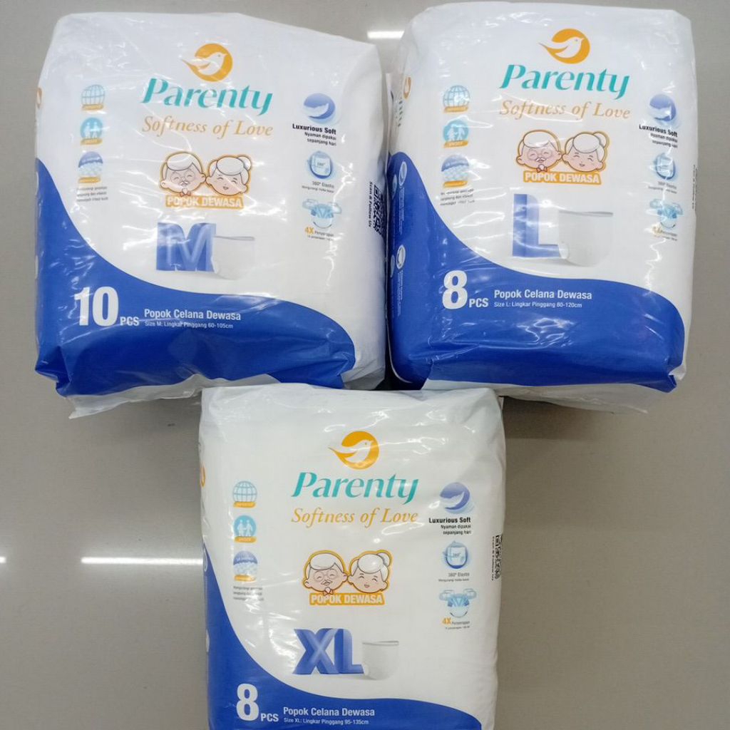 PARENTY - POPOK DEWASA MODEL CELANA