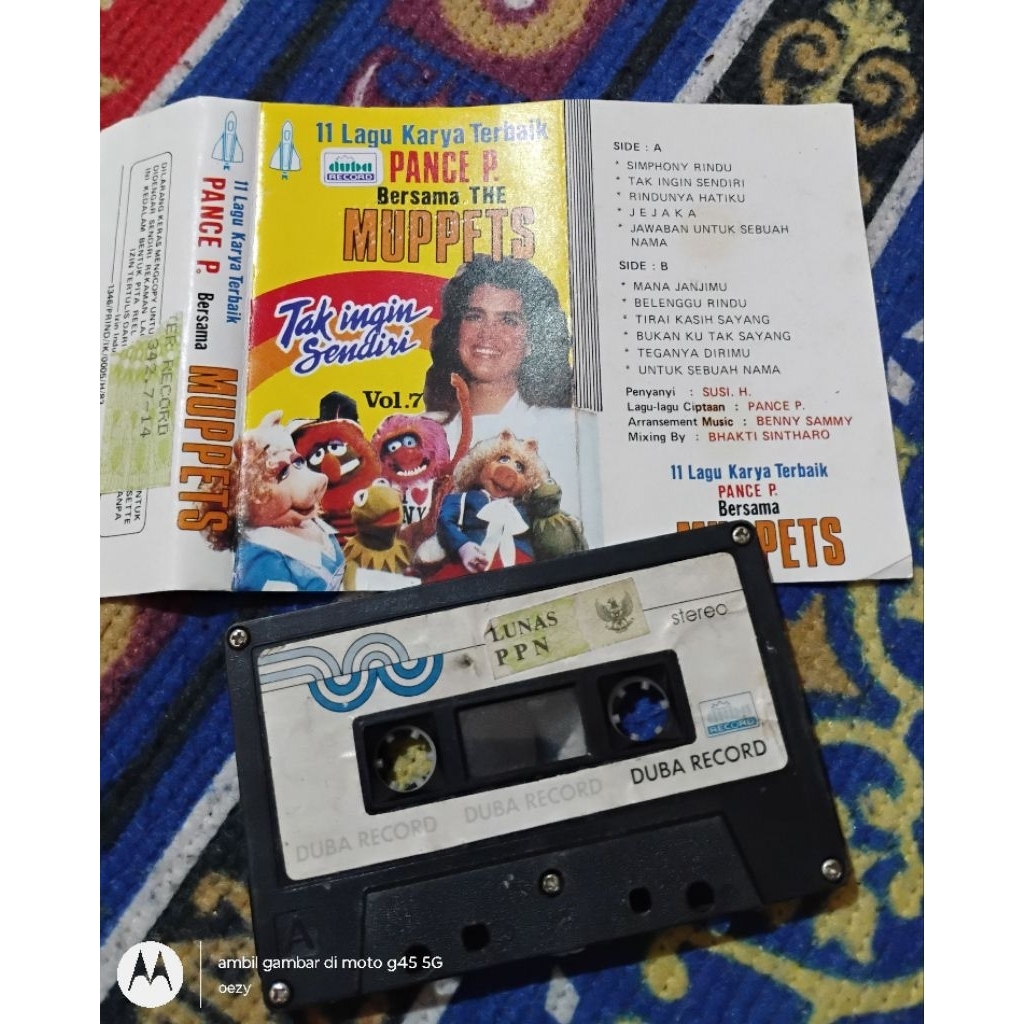 Kaset pita The Muppets - karya Pance