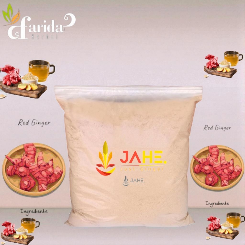 

Jahe Merah Bubuk Murni1kg/Asli Murni Jahe Merah Bubuk 1kg