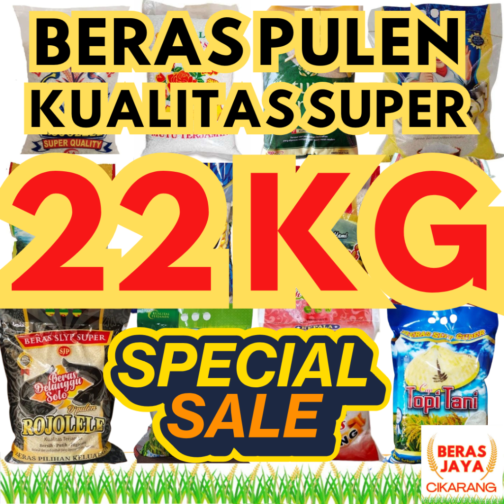 

Promo Beras Pulen Ramos Setra Kualitas Terjamin Bersih Bebas Kutu Super 22 kg Murah Gratis Ongkir