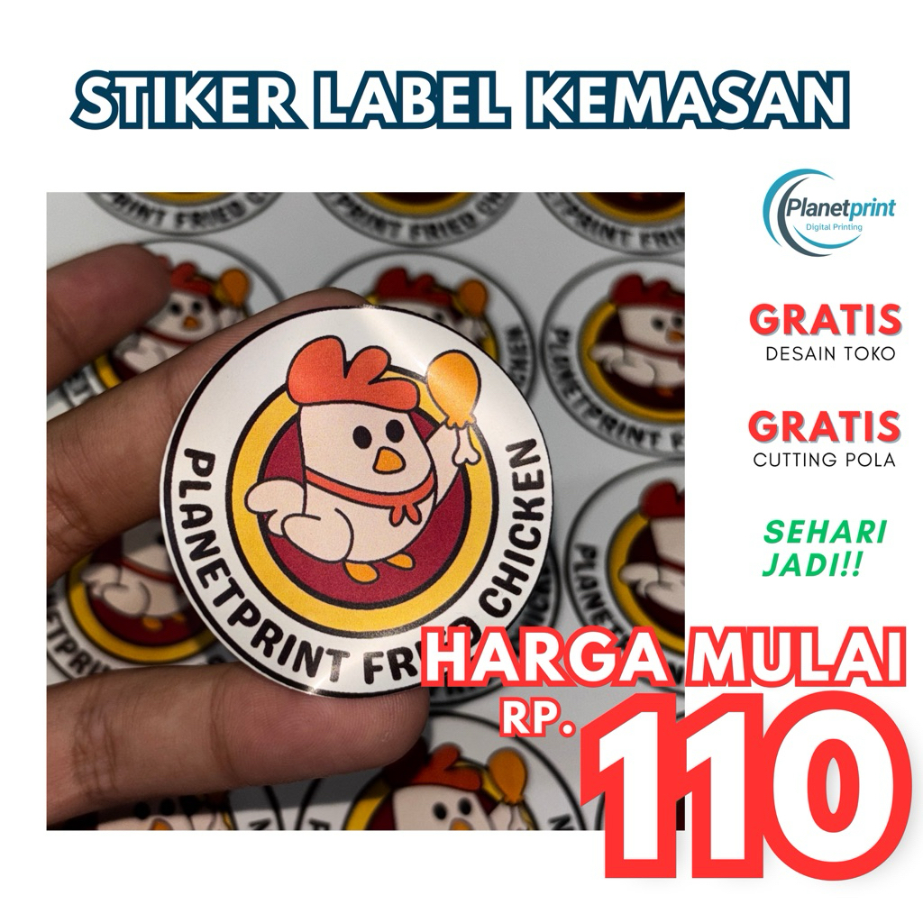 

CETAK STIKER LABEL OLSHOP MAKANAN MINUMAN MURAH SUDAH CUTTING, SEHARI JADI!!