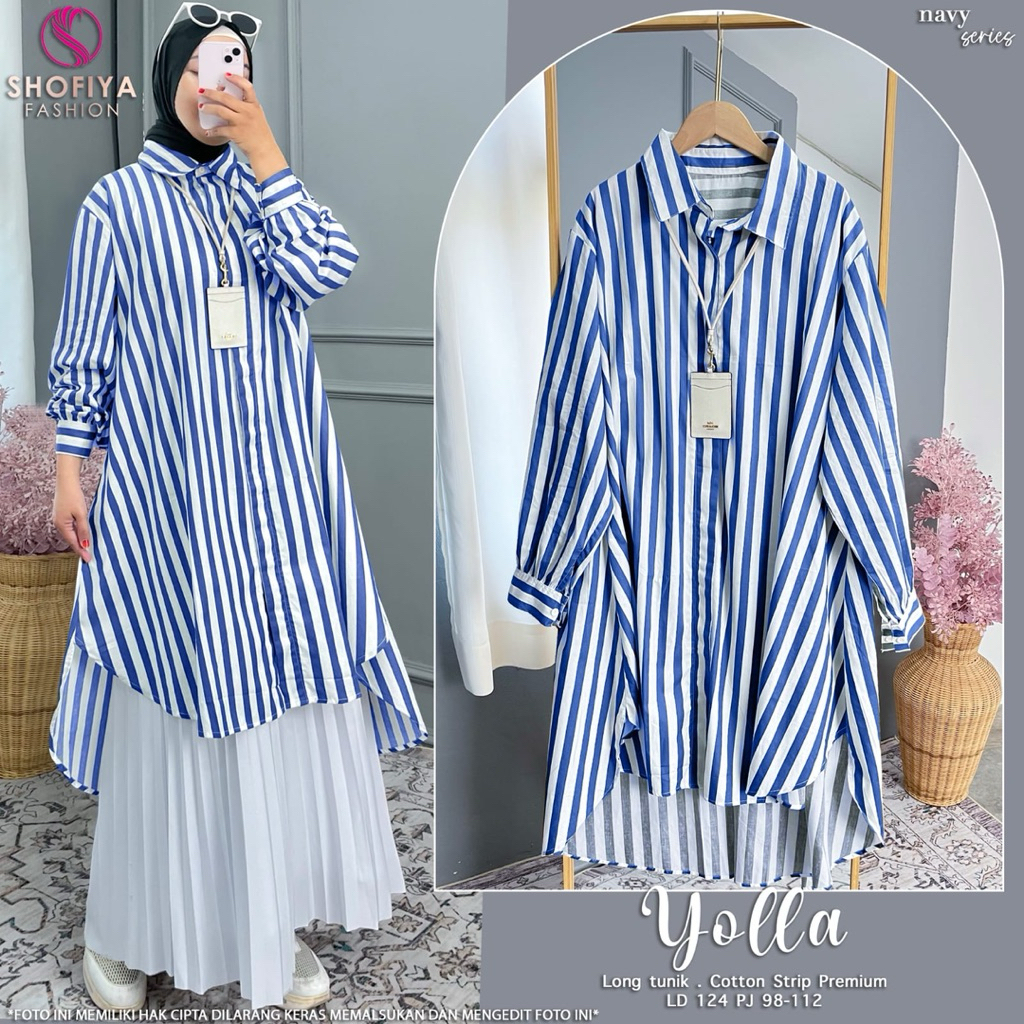 YOLLA LONG TUNIK ORIGINAL BY SHOFIYA