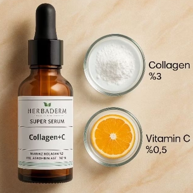 Herbaderm Collagen + Vit C Super Serum