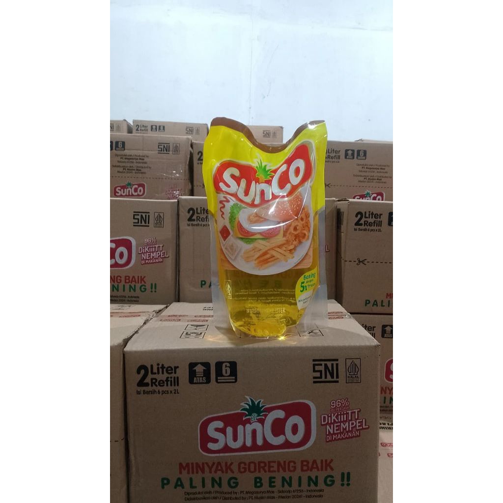 

MINYAK SUNCO 2 LITER PER DUS