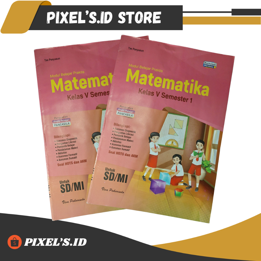 Buku LKS Kelas 5 SD/MI Matematika Kurikulum Merdeka