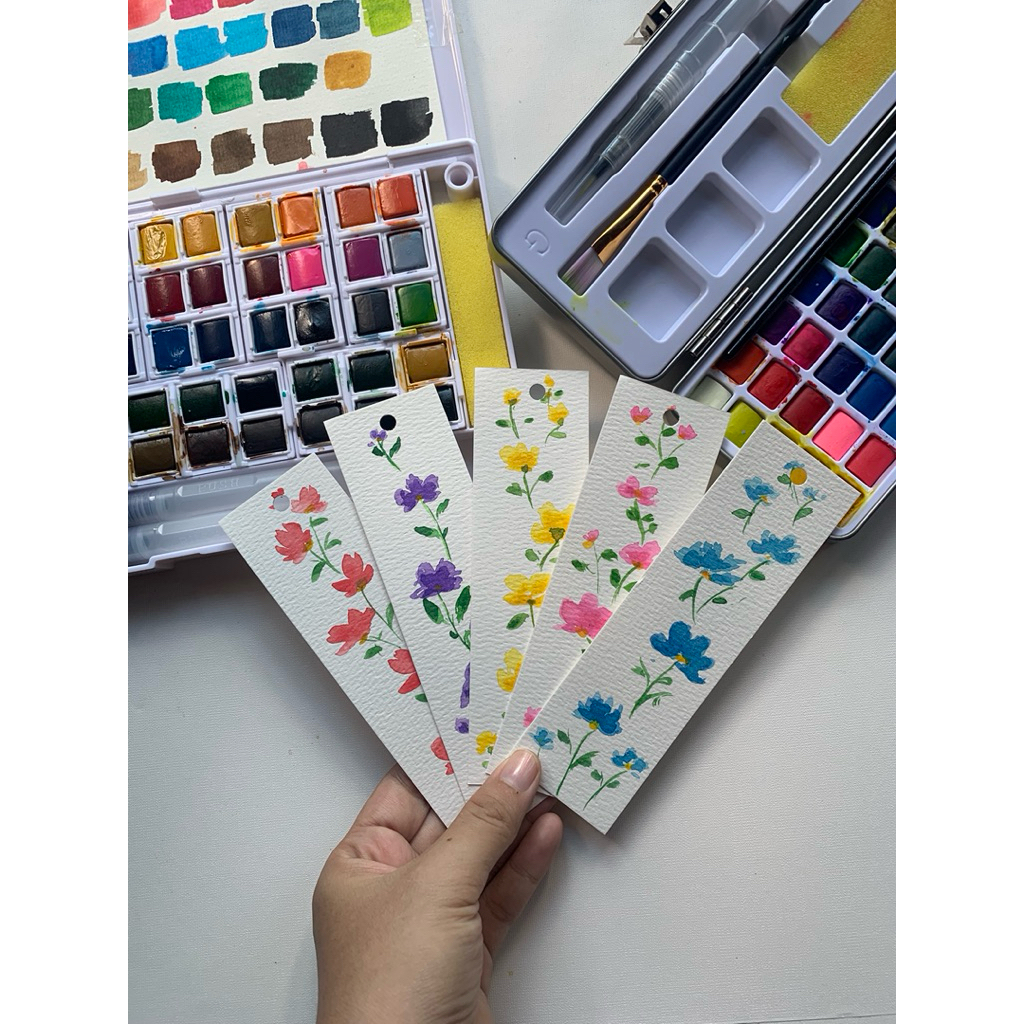 

boomark painting / pembatas buku (lukisan asli)