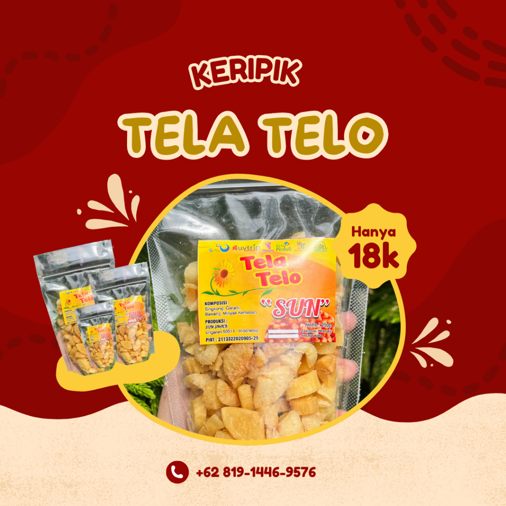 

KERIPIK TELA TELO