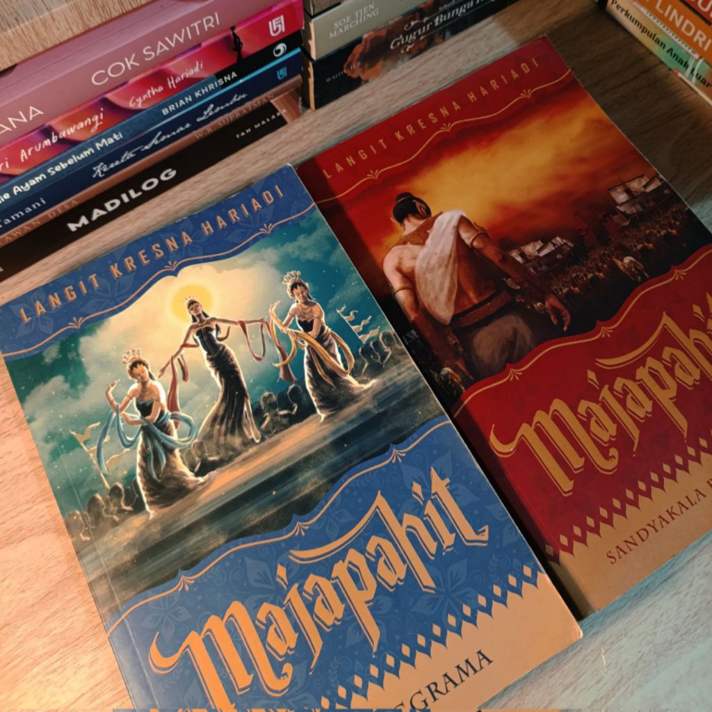 [Preloved] Majapahit Sandyakala Rajasawangsa + Bala Sanggrama by Langit Kresna Hariadi