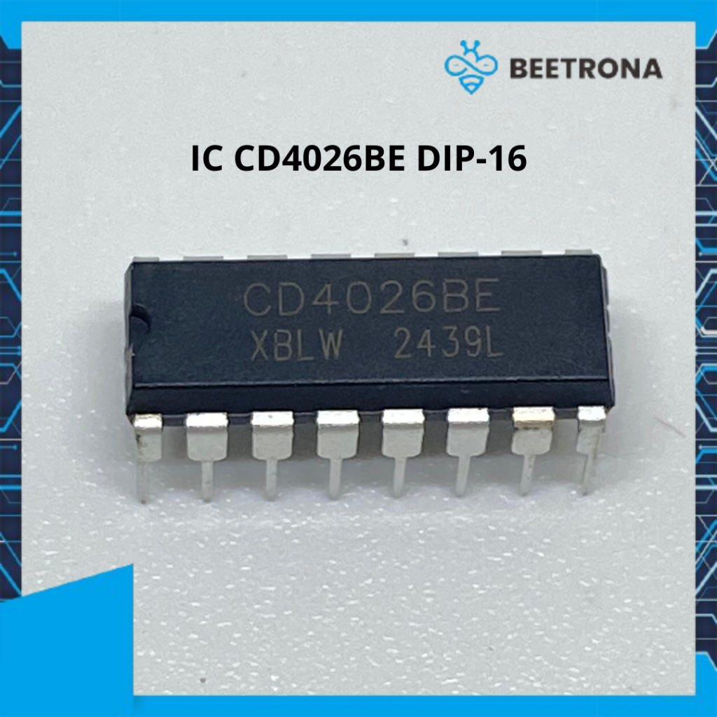 IC CD4026 CD4026BE CD 4026 BE Decade Counter 7 Segment DIP-16