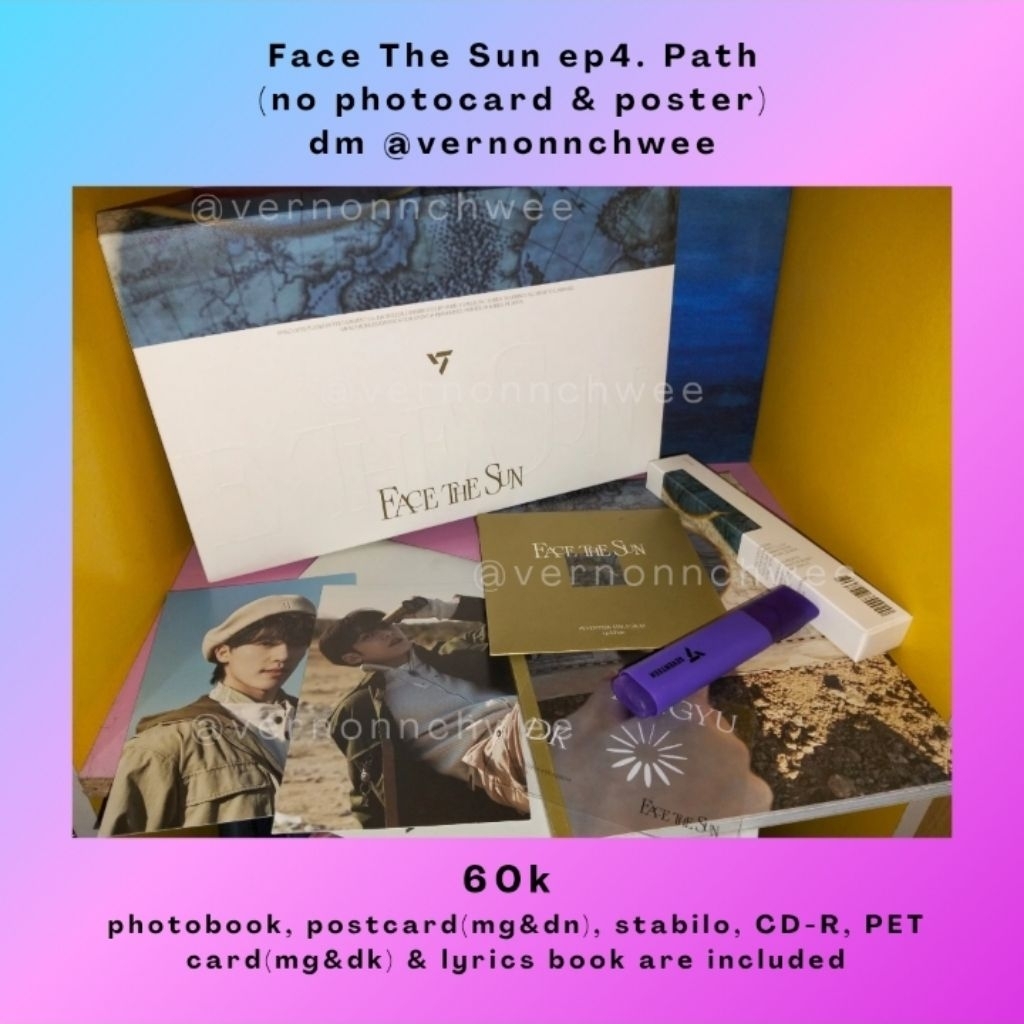 [UNSEALED] FACE THE SUN SEVENTEEN 4th ALBUM EP.4 PATH VER