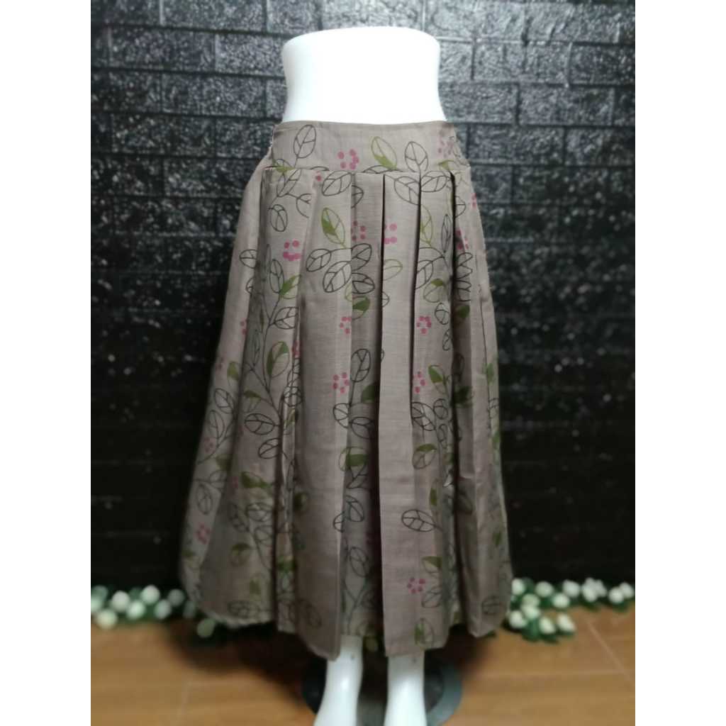Alice Skirt Kanvas Jepang  Rok Wanita Mayung
