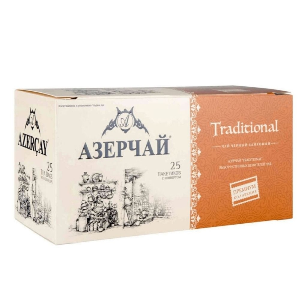 

AZERCAY Tea Azerbaijan - Teh Impor Premium Azerbaijan isi 25 teabags