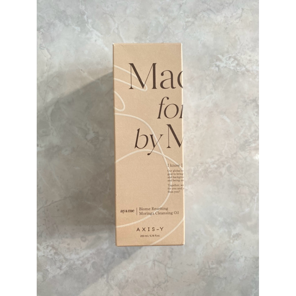 [NEW] Axis-y Biome Resetting Moringa Cleansing Oil 200ml | Axis y
