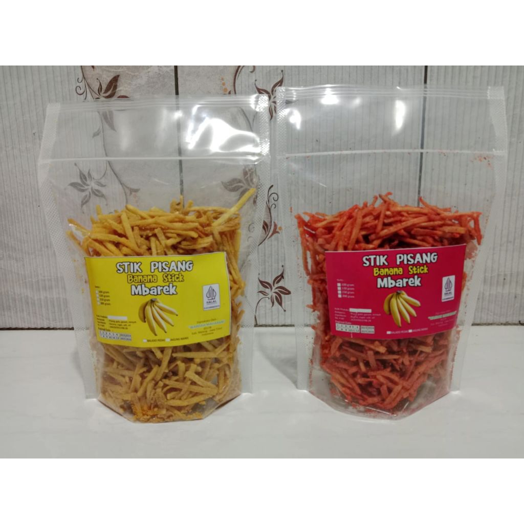 

stik pisang Mbarek renyah & gurih