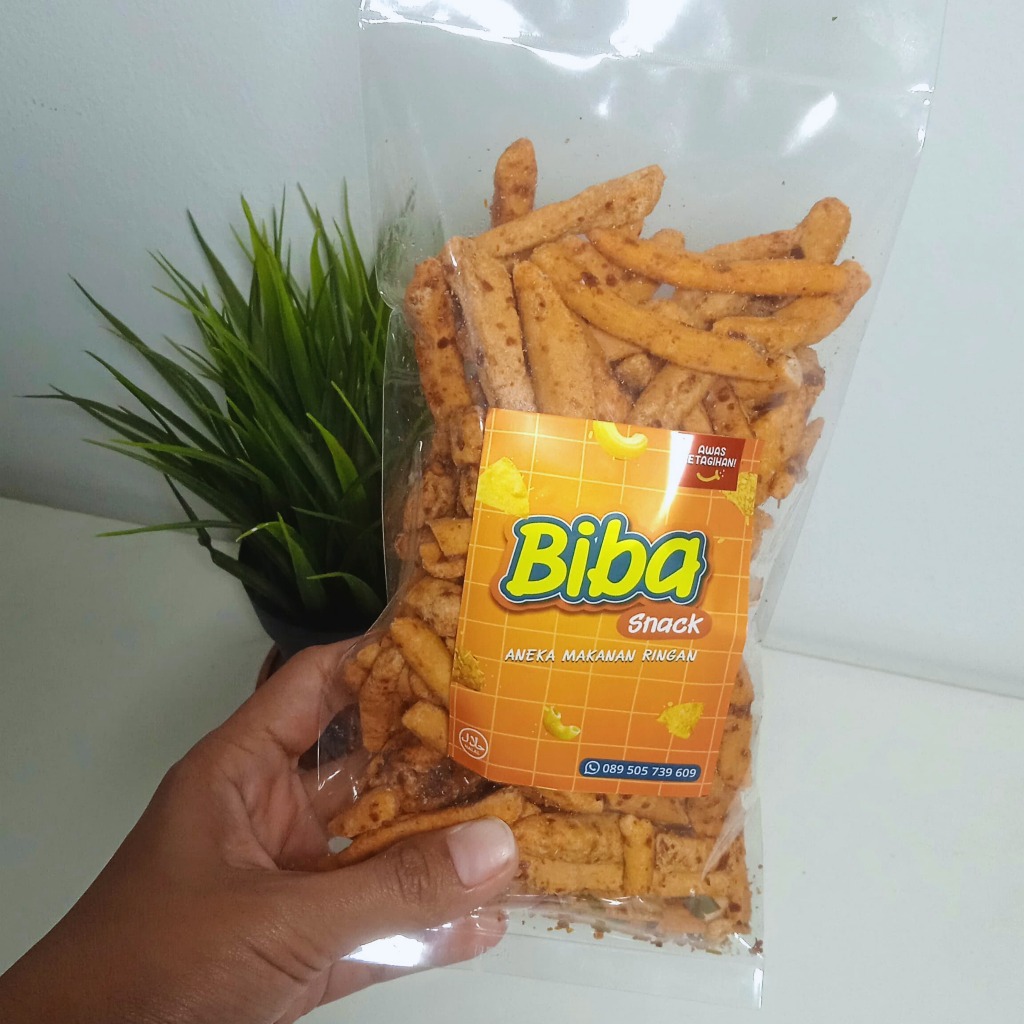 

Basreng Stick Pedas Daun Jeruk 150gr Snack Cemilan Ringan Jajan Kiloan