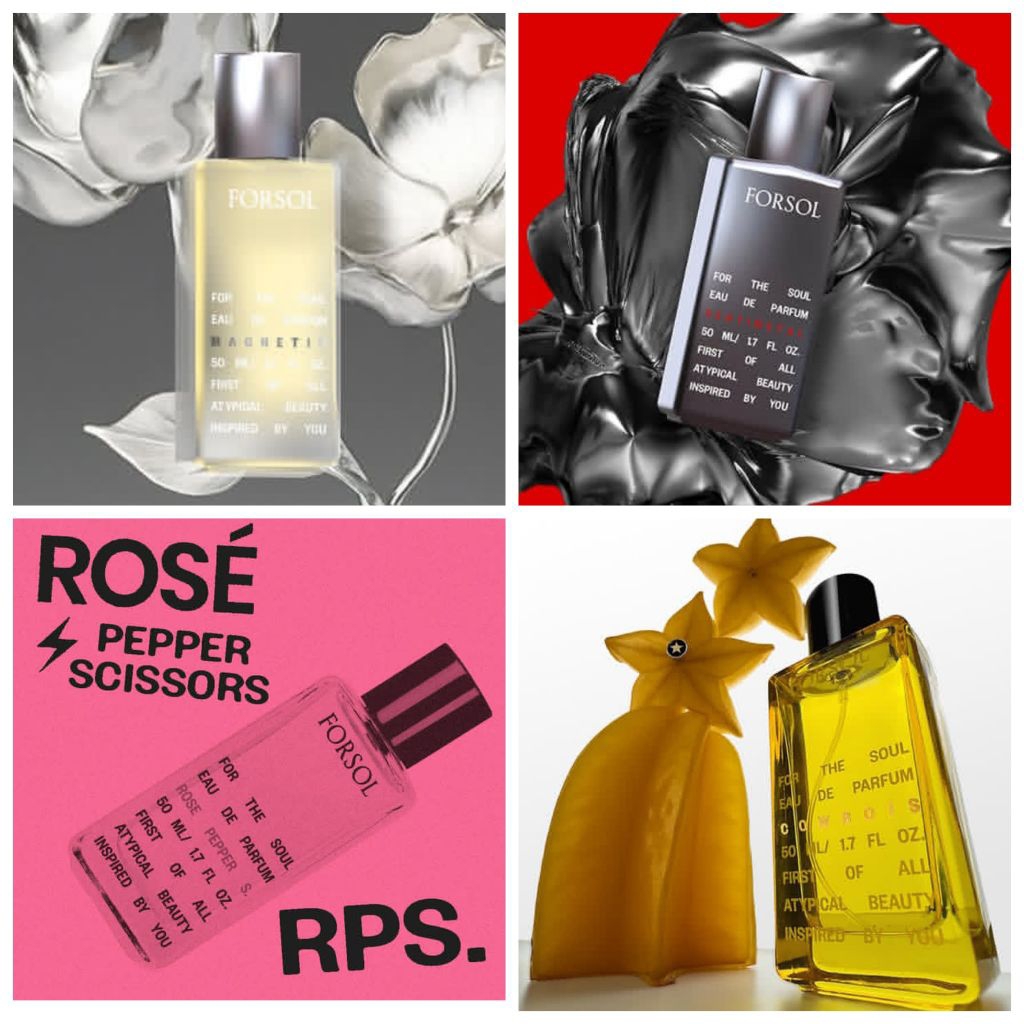 1ml FORSOL | Cowbois Sentimetal Magnetic Green Scene Rose Pepper Scissor Charmomile