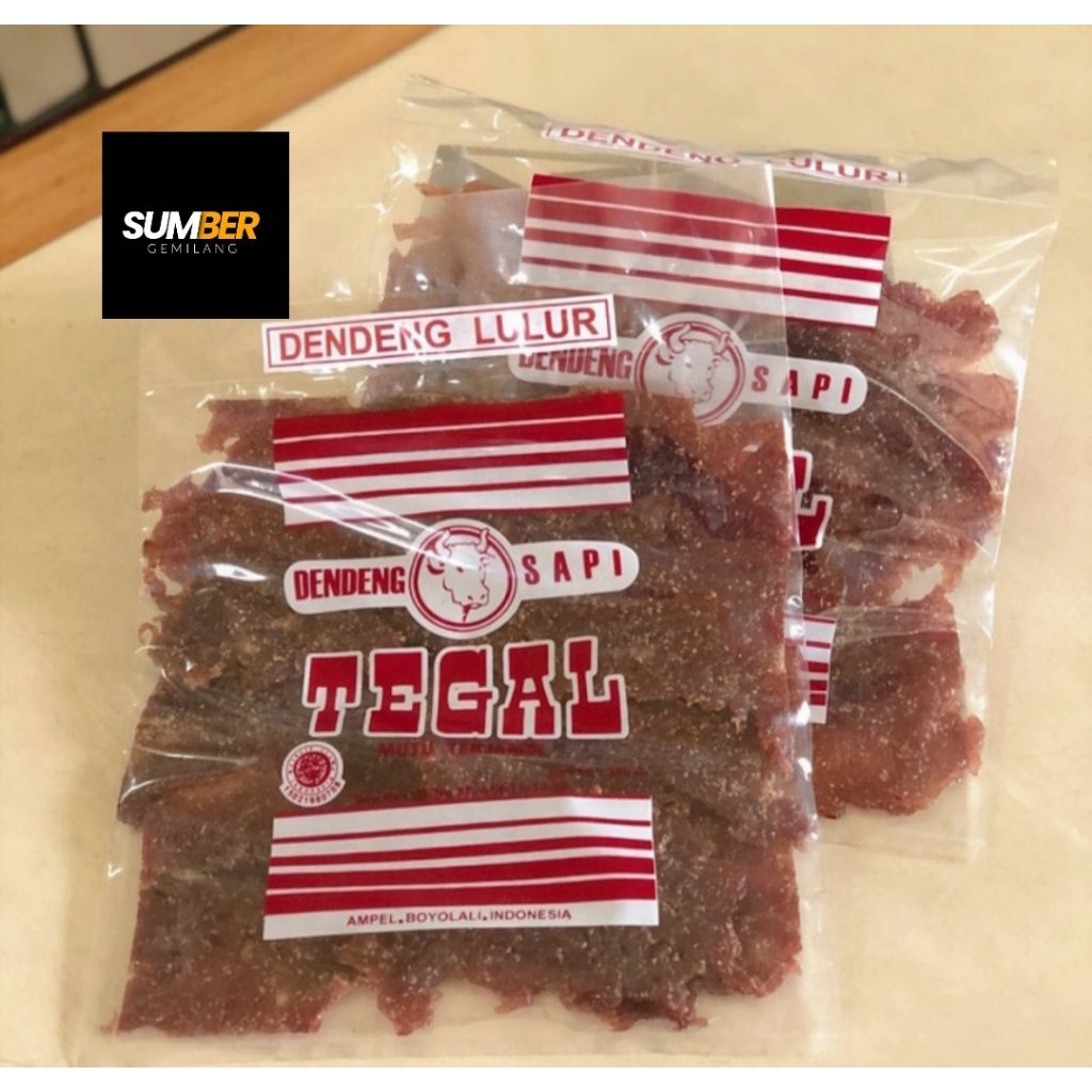 

dendeng sapi cap tegal 250 gram dendeng lulur cap tegal 250 gram dendeng lulur 250 gram