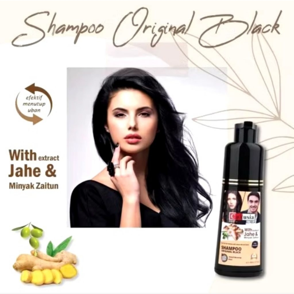 Shampo original black cultusia