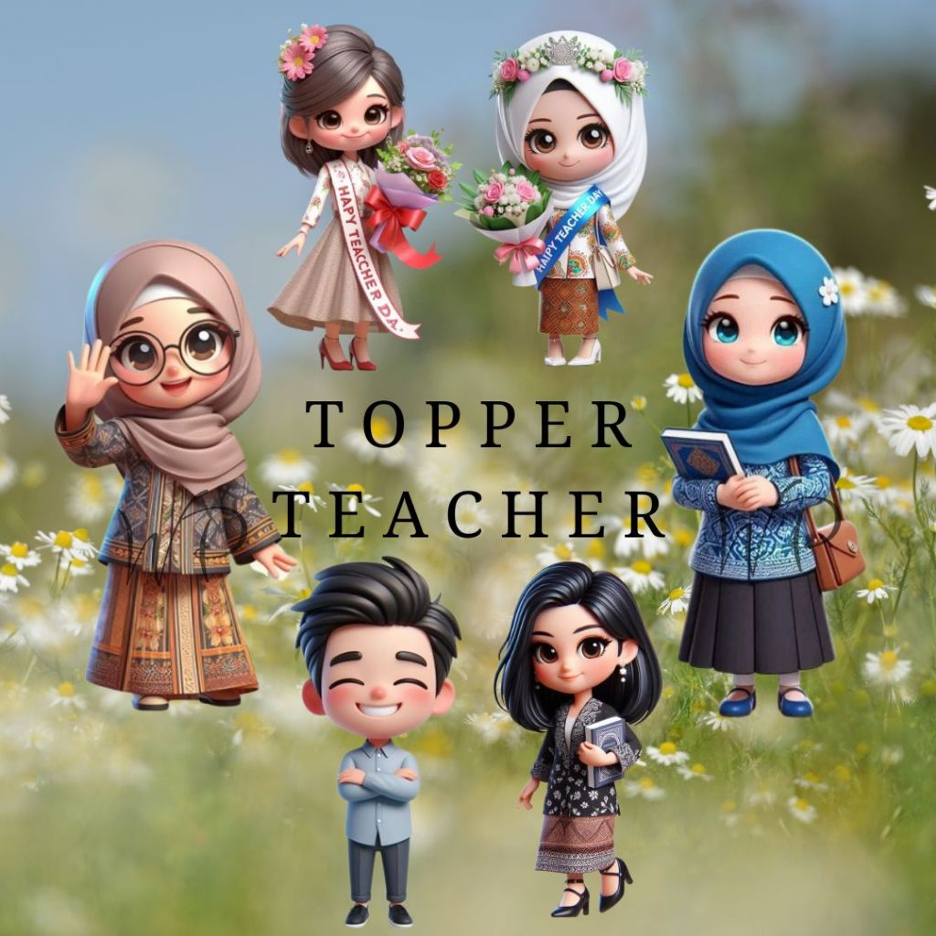TOPPER HARI GURU GEMOY / Topper Teacher Day / Topper Guru Terbaru 2025 / Topper Guru Buket gemoy Ter