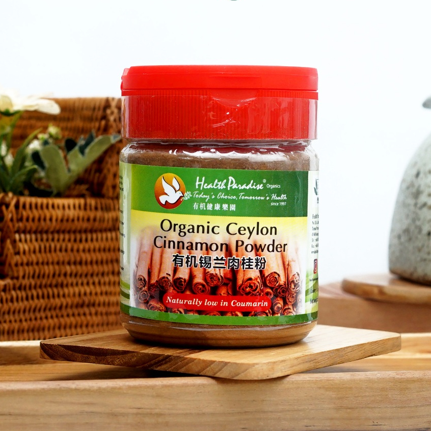 Health Paradise Organic Ceylon Cinnamon Powder 80gr