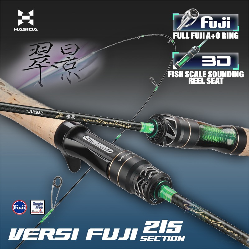 JORAN HASIDA BUTTERFLY 502 562 612 51-60 Baitcasting/Spinning Baitcasting Fuji Guides