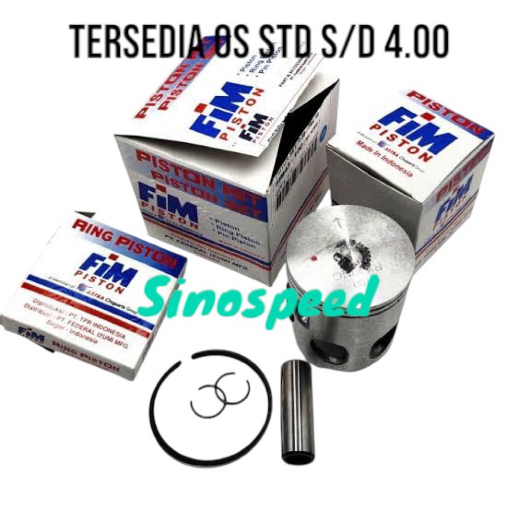 Piston kit FIM Racing Rx-king Rxk os. STD 50 75 100 125 150 175 200 250 275 300 350 400