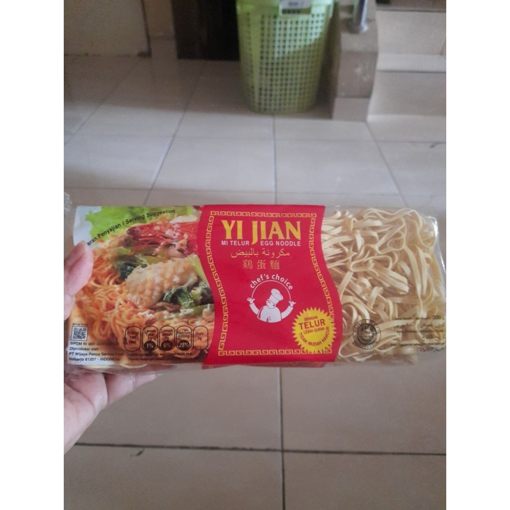 

mie telur yi jian mie kecil