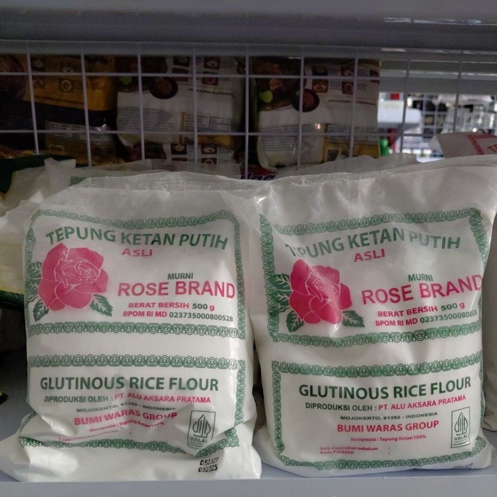 

Tepung Ketan Putih 500g Rose Brand