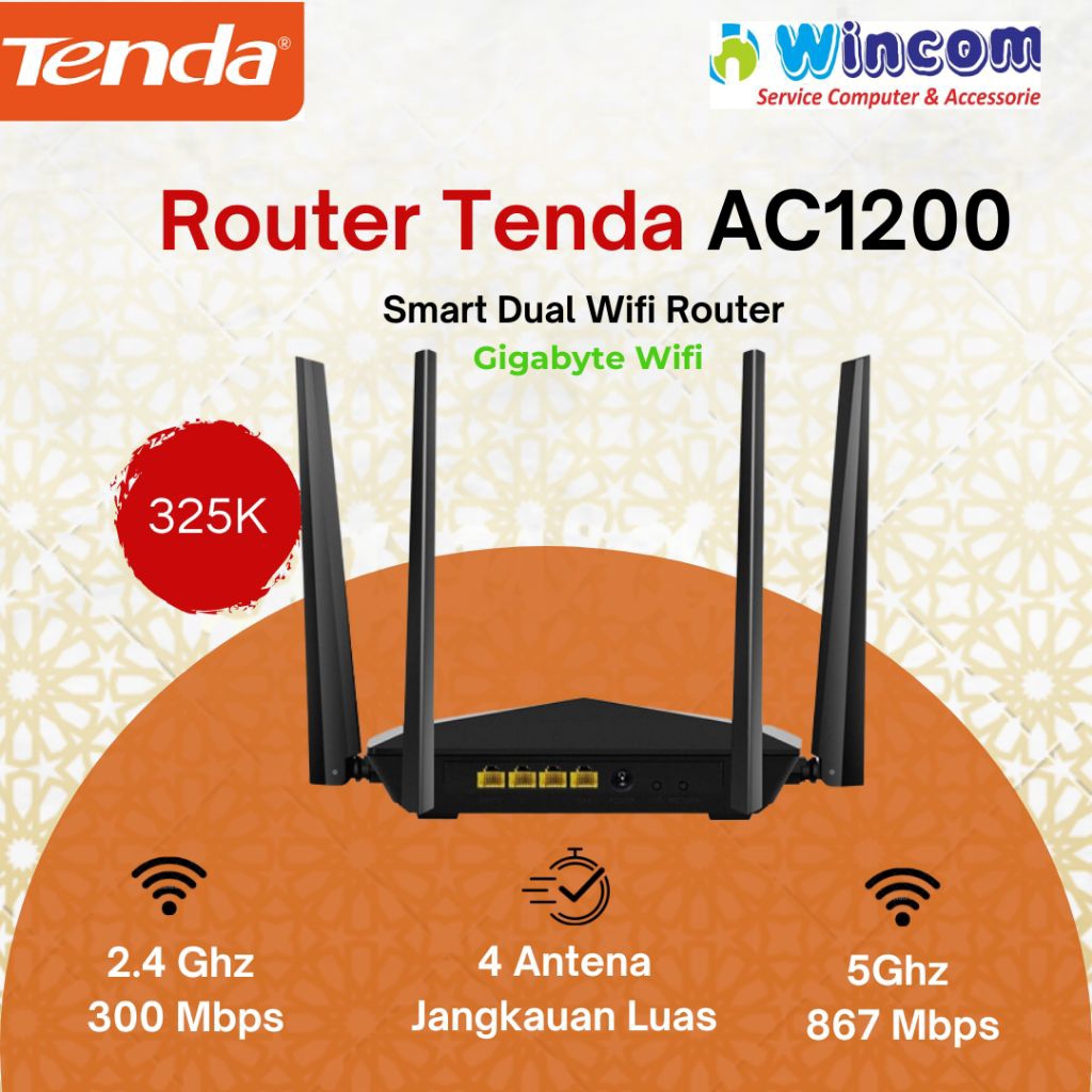 router tenda ac1200
